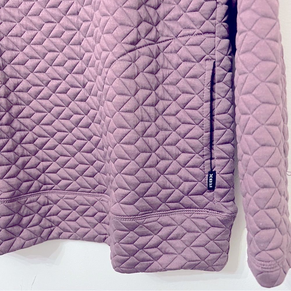 🖤RBX Quilted Mauve Sweater Pullover - Picture 3 of 7